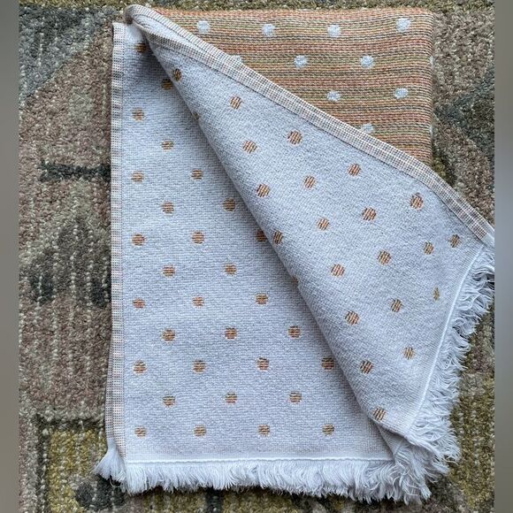 Ladinne Striped Dots Hand Towels - Picture 1 of 6